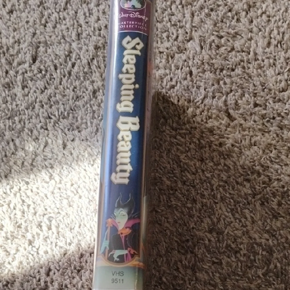 Disney Sleeping Beauty VHS with Colorful Cover Art